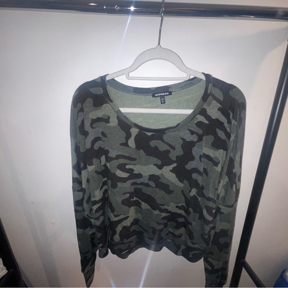 camo sweater